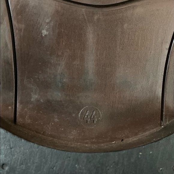 Aldo Mens Size 44 Black Leather Loafers - Picture 14 of 16